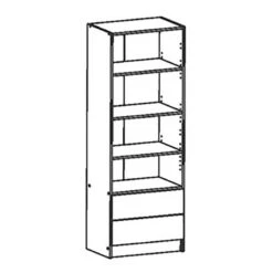 Demeyere Armoire Lingère 2 Portes 2 Tiroirs Laud -ATMOSPHERA Soldes Boutique armoire lingere 2 portes 2 tiroirs laud 2