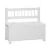 Banc Coffre à Jouets Enfant Blanc Atmosphera -ATMOSPHERA Soldes Boutique banc coffre a jouets enfant blanc atmosphera