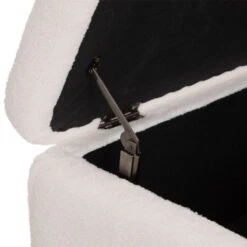 Banc Coffre Bouclette Blanc Aurora Atmosphera 9 Banc Coffre Bouclette Blanc Aurora Atmosphera -ATMOSPHERA Soldes Boutique banc coffre bouclette blanc aurora atmosphera 1 4