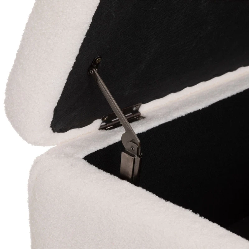 Banc Coffre Bouclette Blanc Aurora Atmosphera 5 Banc Coffre Bouclette Blanc Aurora Atmosphera – Image 5