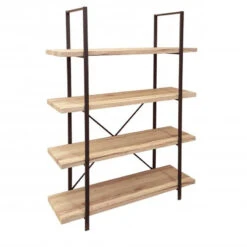 Bibliothèque 4 étagères Chicago -ATMOSPHERA Soldes Boutique bibliotheque 4 etageres chicago 2