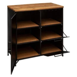 Buffet 1 Porte 3 Niches Cierna Atmosphera 11 Buffet 1 Porte 3 Niches Cierna Atmosphera -ATMOSPHERA Soldes Boutique buffet 1 porte 3 niches cierna atmosphera 2