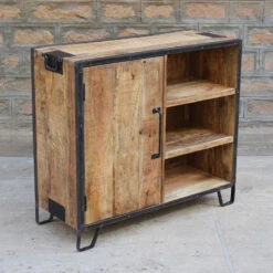 Buffet 1 Porte 3 Niches Manguier 10 Buffet 1 Porte 3 Niches Manguier -ATMOSPHERA Soldes Boutique buffet 1 porte 4 niches manguier 2