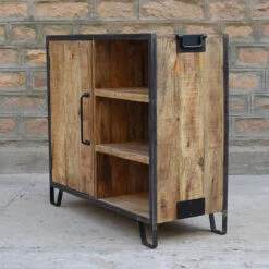 Buffet 1 Porte 3 Niches Manguier 11 Buffet 1 Porte 3 Niches Manguier -ATMOSPHERA Soldes Boutique buffet 1 porte 4 niches manguier 3