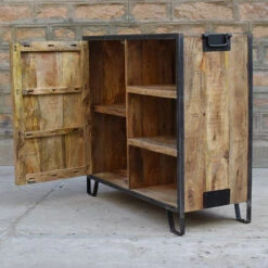 Buffet 1 Porte 3 Niches Manguier 12 Buffet 1 Porte 3 Niches Manguier -ATMOSPHERA Soldes Boutique buffet 1 porte 4 niches manguier 4