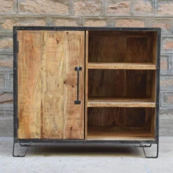 Buffet 1 Porte 3 Niches Manguier 14 Buffet 1 Porte 3 Niches Manguier -ATMOSPHERA Soldes Boutique buffet 1 porte 4 niches manguier 6