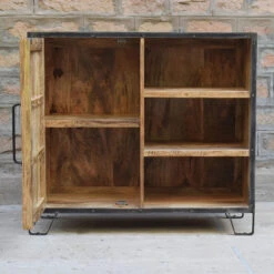 Buffet 1 Porte 3 Niches Manguier 15 Buffet 1 Porte 3 Niches Manguier -ATMOSPHERA Soldes Boutique buffet 1 porte 4 niches manguier 7