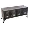 Buffet Bas Sevin Métal 4 Portes Atmosphera -ATMOSPHERA Soldes Boutique buffet bas sevin metal 4 portes atmosphera