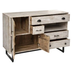 Buffet En Bois De Manguier Ajay Atmosphera -ATMOSPHERA Soldes Boutique buffet en bois de manguier ajay atmosphera 2