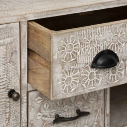 Buffet En Bois De Manguier Ajay Atmosphera -ATMOSPHERA Soldes Boutique buffet en bois de manguier ajay atmosphera 3