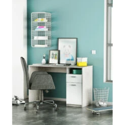 Demeyere Bureau Détroit Béton 1 Porte + 1 Niche + 1 Tiroir 10 Demeyere Bureau Détroit Béton 1 Porte + 1 Niche + 1 Tiroir -ATMOSPHERA Soldes Boutique bureau detroit blanc beton 1 porte 1 niche 1 tiroir 4