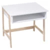 Bureau Enfant Blanc Pieds Bois Atmosphera -ATMOSPHERA Soldes Boutique bureau enfant blanc pieds bois atmosphera