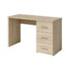 Bureau Open 3 Tiroirs Coloris Chêne -ATMOSPHERA Soldes Boutique bureau open 3 tiroirs coloris chene