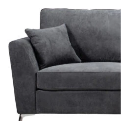 Canapé Bonita Fixe Gris 2 Places -ATMOSPHERA Soldes Boutique canape bonita fixe gris 2 places 1 2