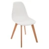 Chaise Enfant Pieds Bois Atmosphera Blanc -ATMOSPHERA Soldes Boutique chaise enfant pieds bois atmosphera blanc