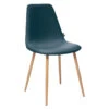 Chaise Roka Coloris Bleu Denim Atmosphera 21 Chaise Roka Coloris Bleu Denim Atmosphera -ATMOSPHERA Soldes Boutique chaise roka coloris bleu denim et hetre atmosphera