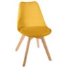 Chaise Salle Manger Baya Jaune Atmosphera -ATMOSPHERA Soldes Boutique chaise salle manger baya jaune atmosphera