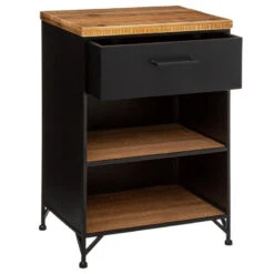 Chevet 1 Tiroir 2 Niches Cierna Atmosphera -ATMOSPHERA Soldes Boutique chevet 1 tiroir 2 niches cierna atmosphera 2