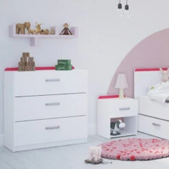 Demeyere Chevet 1 Tiroir Reverso Rose Ou Bleu 10 Demeyere Chevet 1 Tiroir Reverso Rose Ou Bleu -ATMOSPHERA Soldes Boutique chevet 1 tiroir reverso rose ou bleu 4