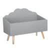 ATMOSPHERA Coffre De Rangement Nuage Gris Atmosphéra -ATMOSPHERA Soldes Boutique coffre de rangement nuage gris atmosphera