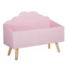 Coffre De Rangement Nuage Rose Atmosphera -ATMOSPHERA Soldes Boutique coffre de rangement nuage rose atmosphera