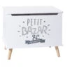 Coffre De Rangement "petit Bazar & Secrets" Blanc Atmosphera -ATMOSPHERA Soldes Boutique coffre de rangement petit bazar secret blanc atmosphera