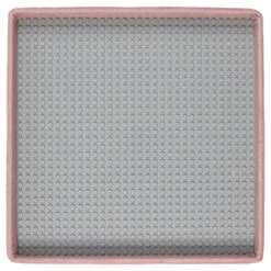 Coffre Pouf Pliable Rose Compatible Briques -ATMOSPHERA Soldes Boutique coffre pouf pliable rose compatible briques 1 7