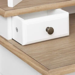 Coiffeuse Blanche 3 Tiroirs Solen Atmosphera 14 Coiffeuse Blanche 3 Tiroirs Solen Atmosphera -ATMOSPHERA Soldes Boutique coiffeuse blanche 3 tiroirs solen atmosphera 6