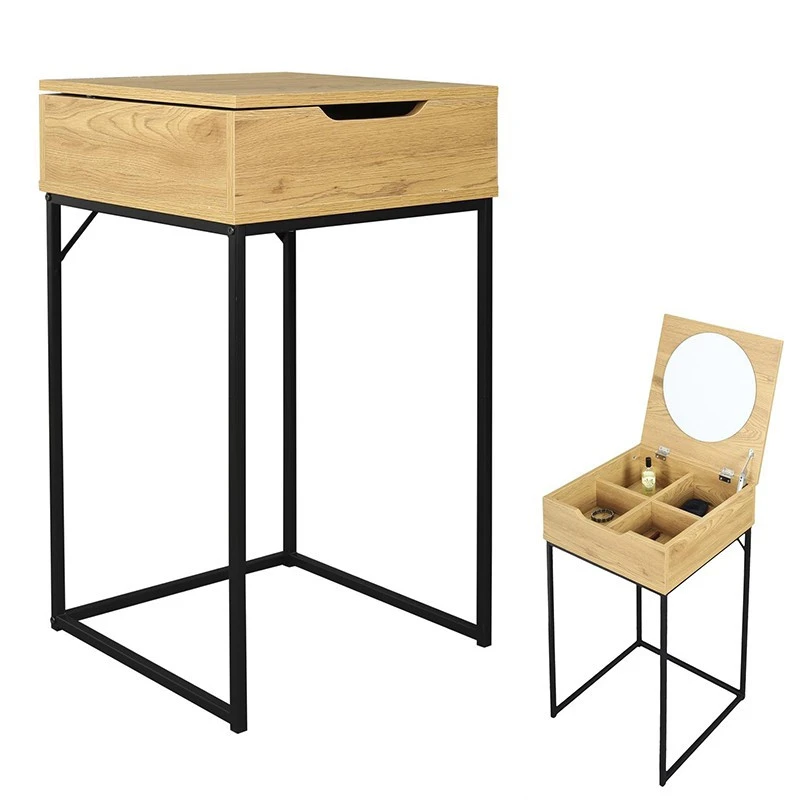 Coiffeuse Bois Et Métal Abbott 1 Coiffeuse Bois Et Métal Abbott