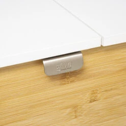 Coiffeuse En Bambou Levia Blanc 5Five 9 Coiffeuse En Bambou Levia Blanc 5Five -ATMOSPHERA Soldes Boutique coiffeuse en bambou levia blanc 5five 4