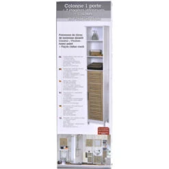 Colonne Salle De Bain Bicolore Stockholm -ATMOSPHERA Soldes Boutique colonne salle de bain bicolore 2