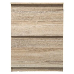Chevet 2 Tiroirs 38 Cm Dolo Naturel 5five -ATMOSPHERA Soldes Boutique commode 2 tiroirs 38 cm naturel 5five 2
