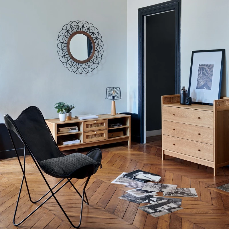 Commode 3 Tiroirs Cannage Arty Atmosphera 8 Commode 3 Tiroirs Cannage Arty Atmosphera – Image 8