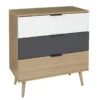 Commode 3 Tiroirs Scandinave Sven -ATMOSPHERA Soldes Boutique commode 3 tiroirs scandinave sven