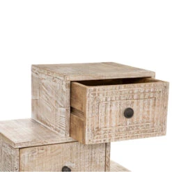 Commode Ajay 6 Tiroirs Bois Massif Atmosphera -ATMOSPHERA Soldes Boutique commode ajay 6 tiroirs bois massif atmosphera 4