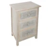 Commode Bois 3 Tiroirs Hina Atmosphera -ATMOSPHERA Soldes Boutique commode bois 3 tiroirs hina atmosphera