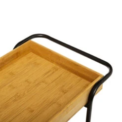 Desserte 3 Niveaux Bambou Et Métal 5Five -ATMOSPHERA Soldes Boutique desserte 3 niveaux bambou et metal 5five 3