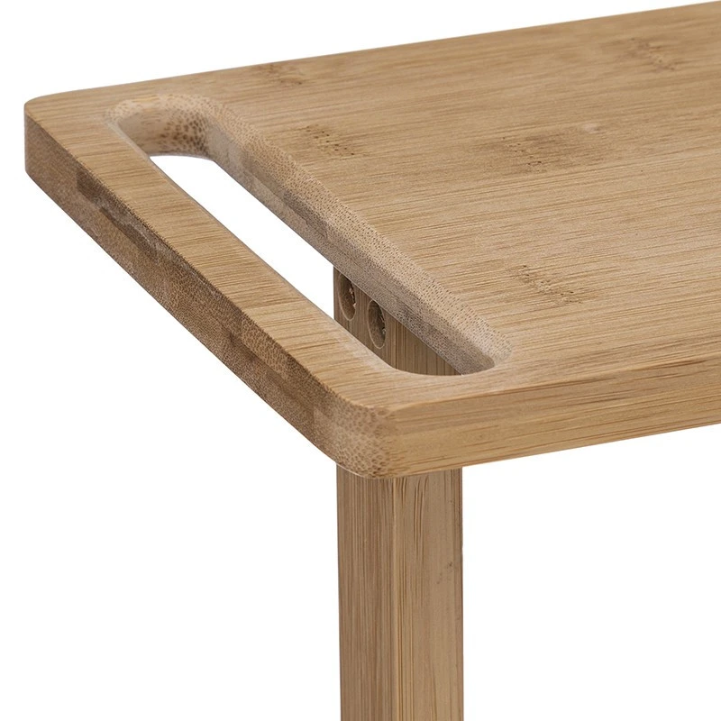 Desserte Bambou 4 Niveaux Avec Plateau 5Five 2 Desserte Bambou 4 Niveaux Avec Plateau 5Five – Image 2