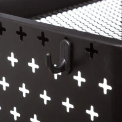 Desserte Métal Noir Roulettes 52 Cm 5five 9 Desserte Métal Noir Roulettes 52 Cm 5five -ATMOSPHERA Soldes Boutique desserte metal noir roulettes 52 cm 5five 4