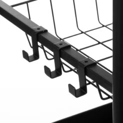 Desserte Paniers Métal Et Planche Amovible 5Five -ATMOSPHERA Soldes Boutique desserte paniers metal et planche amovible 5five 2