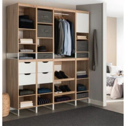 Dressing Module L40 3 étagères Orso -ATMOSPHERA Soldes Boutique dressing module l40 3 etageres orso 3