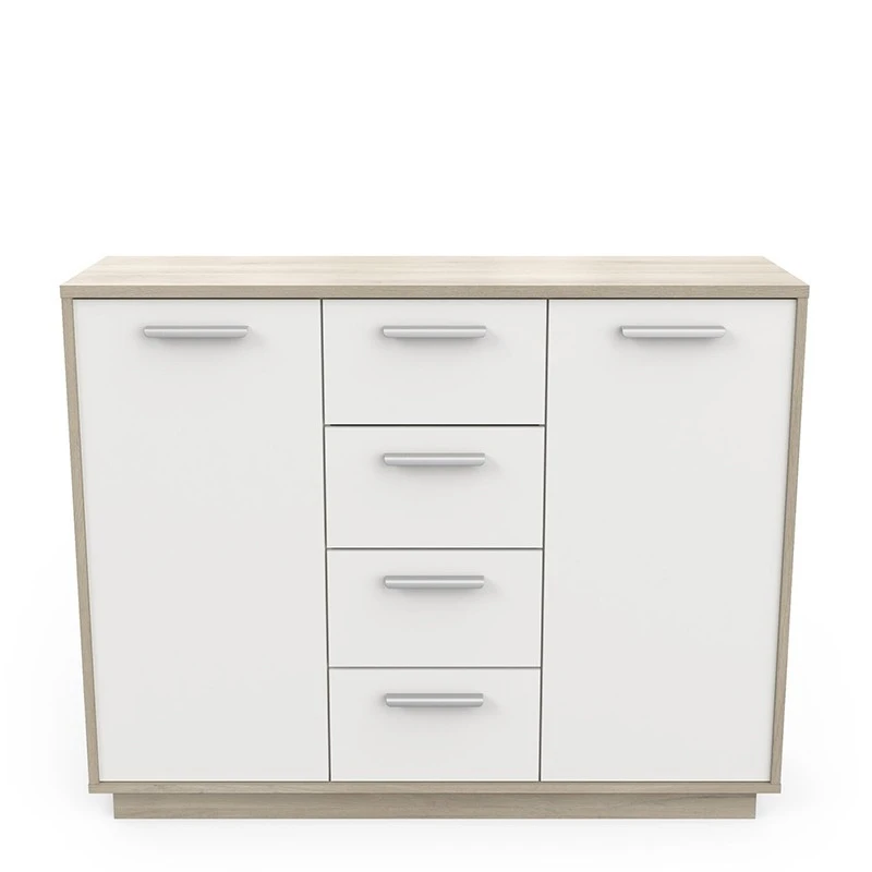 Demeyere Buffet Bas 2 Portes 4 Tiroirs Léo 4 Demeyere Buffet Bas 2 Portes 4 Tiroirs Léo – Image 4