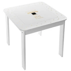 Ensemble Table + 2 Tabourets Enfant Blanc Doré Dream Atmosphera 9 Ensemble Table + 2 Tabourets Enfant Blanc Doré Dream Atmosphera -ATMOSPHERA Soldes Boutique ensemble table 2 tabourets enfant blanc dore dream atmosphera 2