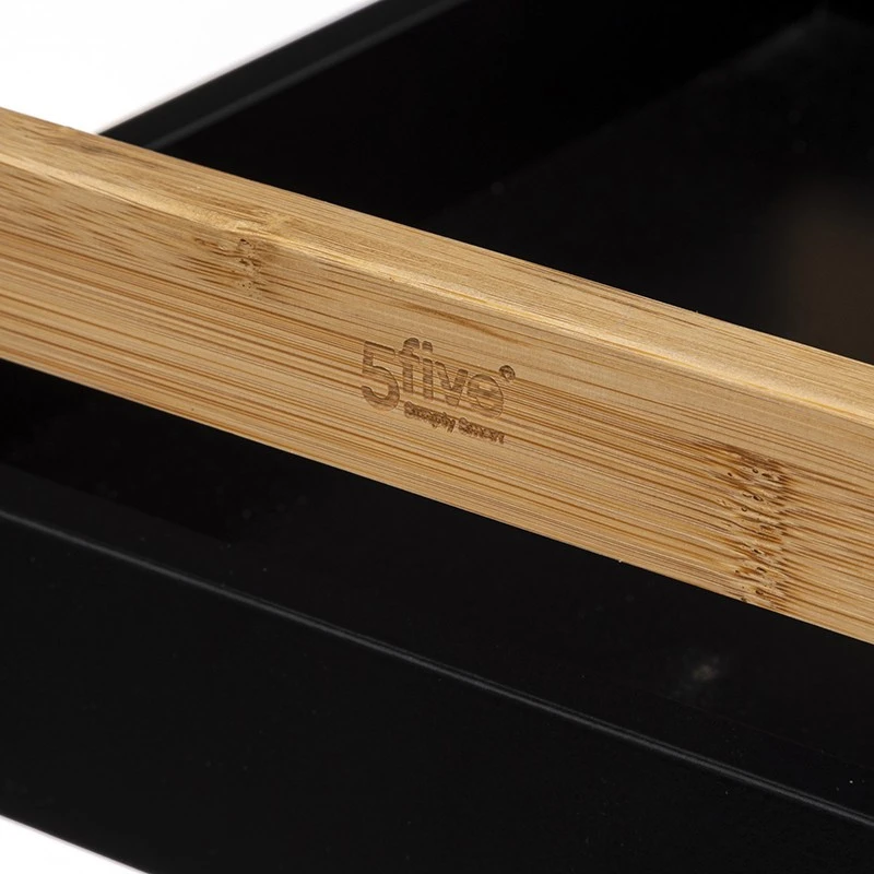 Étagère 3 Niveaux Natureo Noir 5Five 2 Étagère 3 Niveaux Natureo Noir 5Five – Image 2