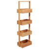Étagère 4 Cases En Bambou 5Five -ATMOSPHERA Soldes Boutique etagere 4 cases en bambou