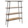 Etagère 4 Niveaux Kalida Bois Massif Atmosphera -ATMOSPHERA Soldes Boutique etagere 4 niveaux kalida bois massif atmosphera