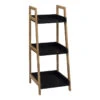 Etagère Inclinée 3 Niveaux Noir Natureo 5Five -ATMOSPHERA Soldes Boutique etagere inclinee 3 niveaux noir natureo 5five