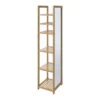 Etagère Miroir 3+2 Cases Mix Bambou 5Five -ATMOSPHERA Soldes Boutique etagere miroir 32 cases mix bambou 5five