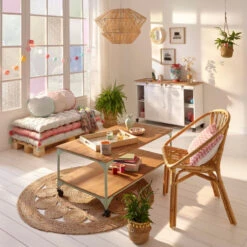 Fauteuil En Rotin Bohemian Dream Atmosphera -ATMOSPHERA Soldes Boutique fauteuil en rotin bohemian dream atmosphera 3