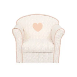 Fauteuil Enfant Cœur Rose Ostaria -ATMOSPHERA Soldes Boutique fauteuil enfant coeur rose ostaria 1 1